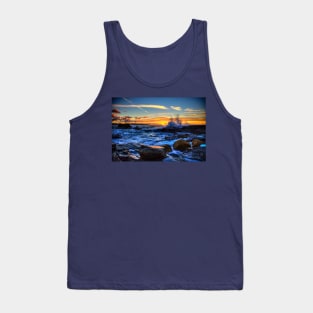 Cornish Sunset, Hayle Beach, Cornwall, UK Tank Top